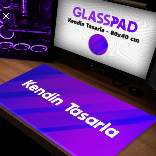 GLASSPAD CAM MOUSEPAD