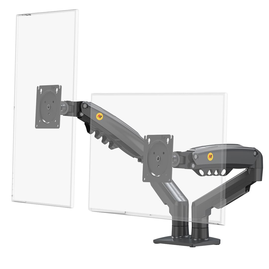 NB Ergonomic NB F160 17-32 inch Çift Kol Monitör Standı