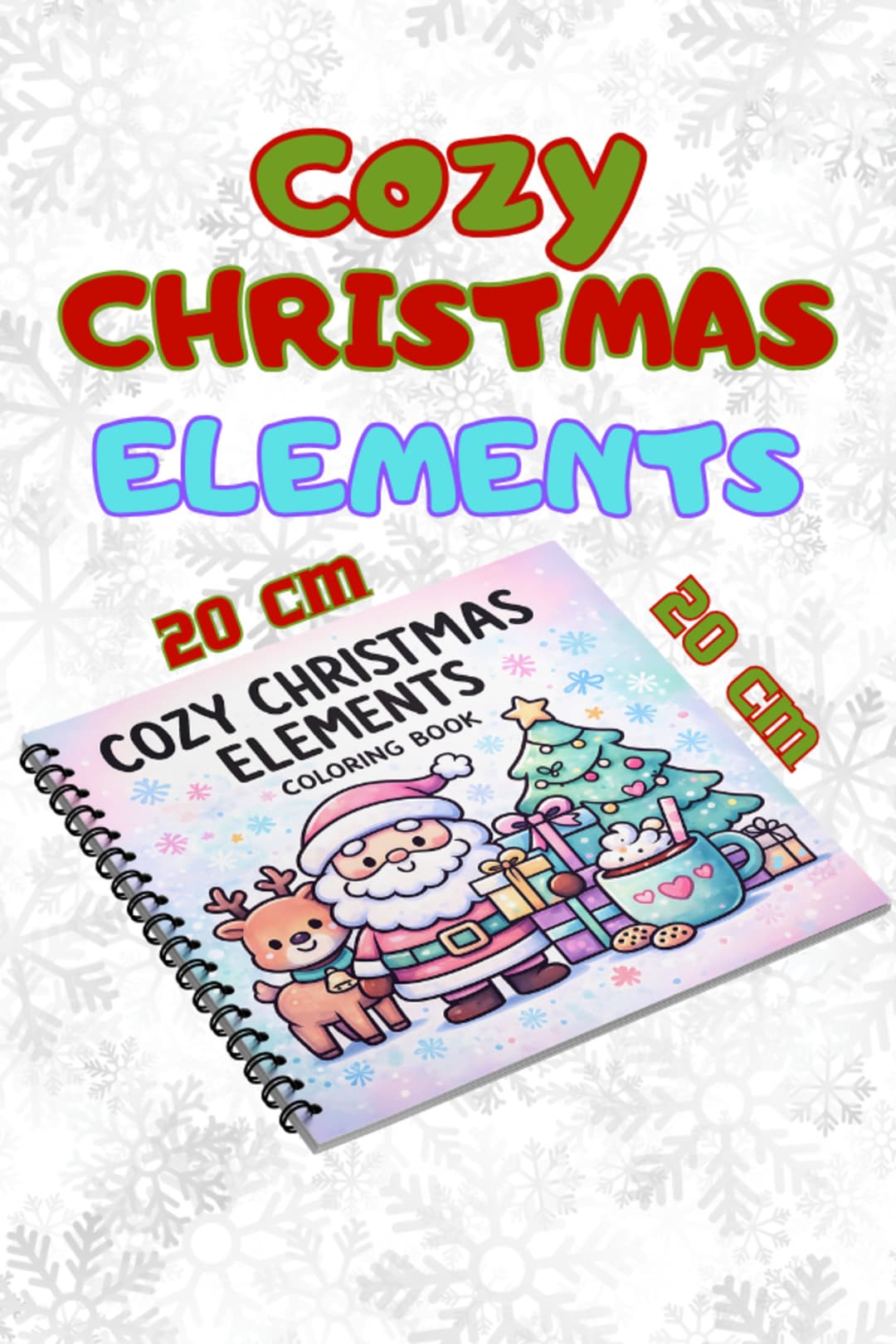 Pink Swan Craft Yılbaşı Cozy Christmas Elements