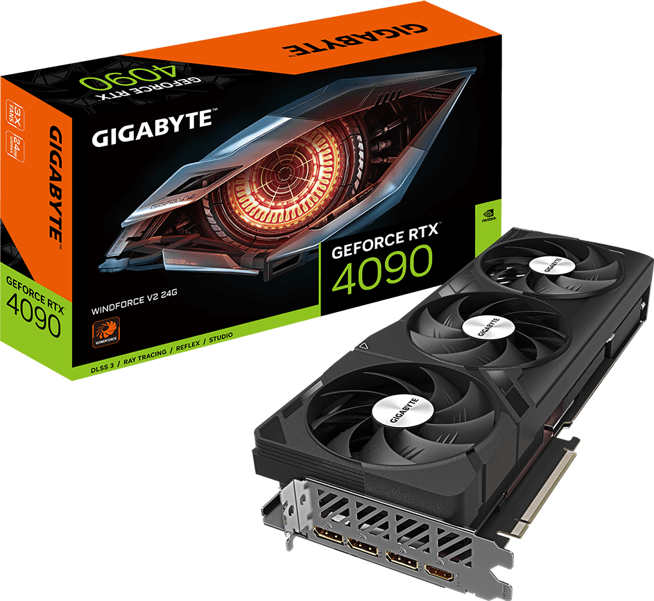 GeForce RTX™ 4090 WINDFORCE V2 24G (Rev. 1.0 / 1.1) Ekran Kartı - GIGABYTE Turkey