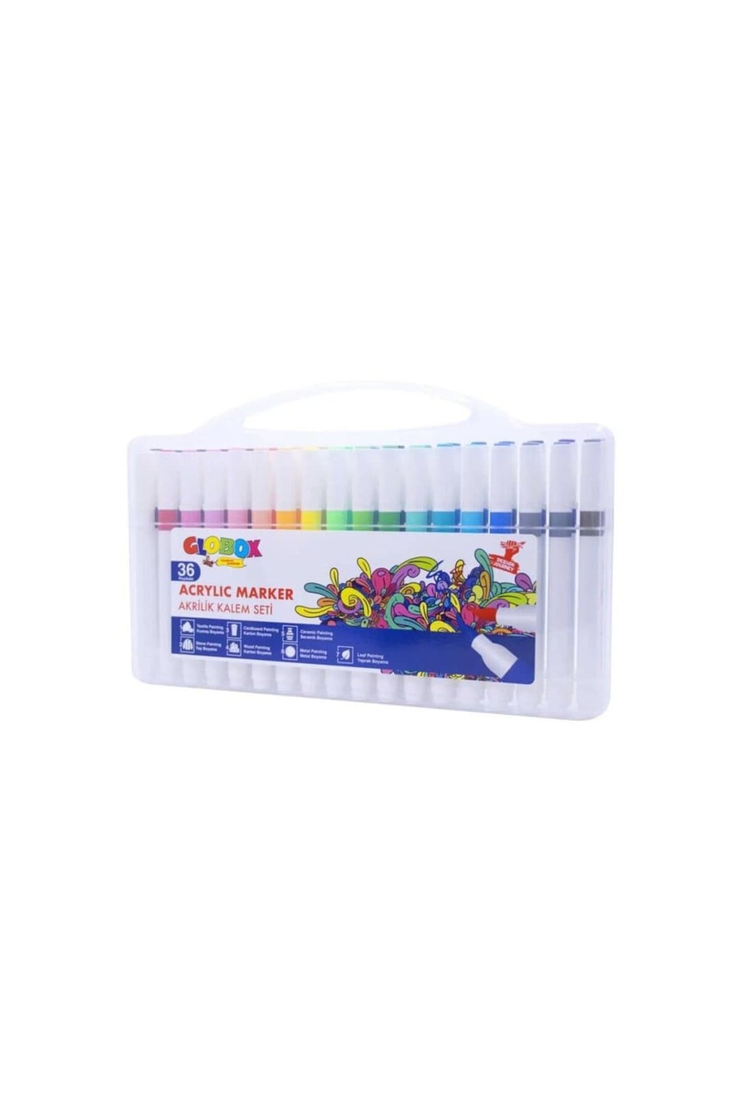 Genel Markalar Akrilik Marker Kalem Seti 36 Renk