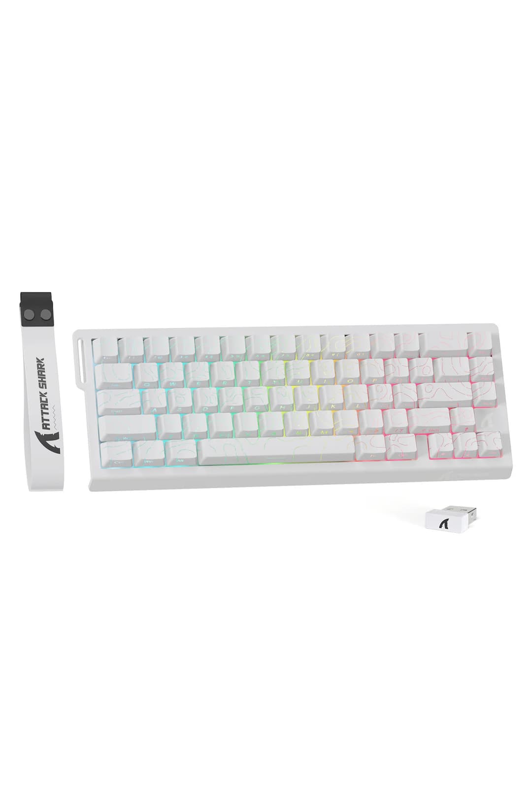 Attack Shark X68PRO HE RGB 8000Hz Kablosuz Rapid Trigger - Snap Tap 0.01mm Manyetik Switch Klavye - Fiyatı, Yorumları