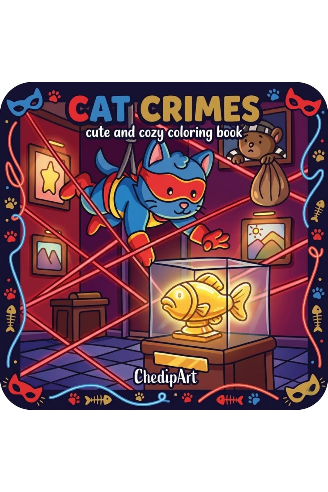 M&H Coloring Cat Crimes
