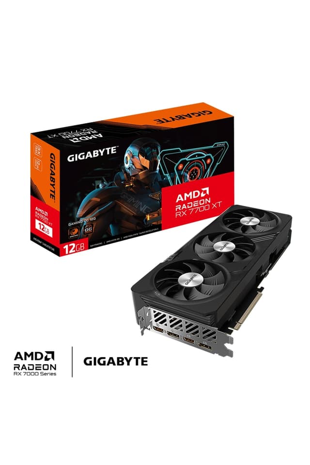 Gigabyte Radeon RX7700XT OC GV-R77XTGAMING OC-12GD 12GB GDDR6 192Bit Gaming (Oyuncu) Ekran Kartı - Fiyatı, Yorumları