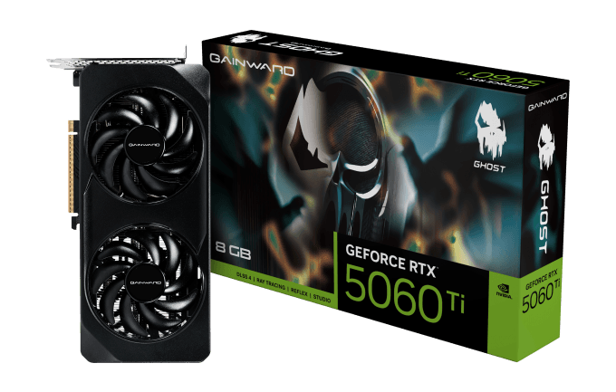 Products :: Gainward GeForce RTX™ 5060 Ti Ghost 8GB