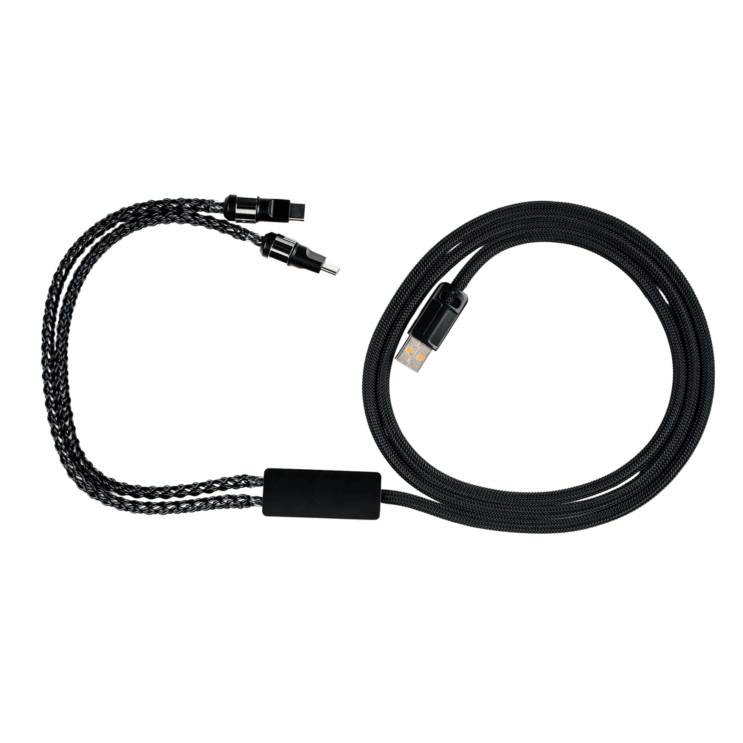 Wraith Çift Başlıklı Kablo(KLAVYE VE MOUSE DONGLE’IM BU KABLODAN GÜÇ ALIYOR!)