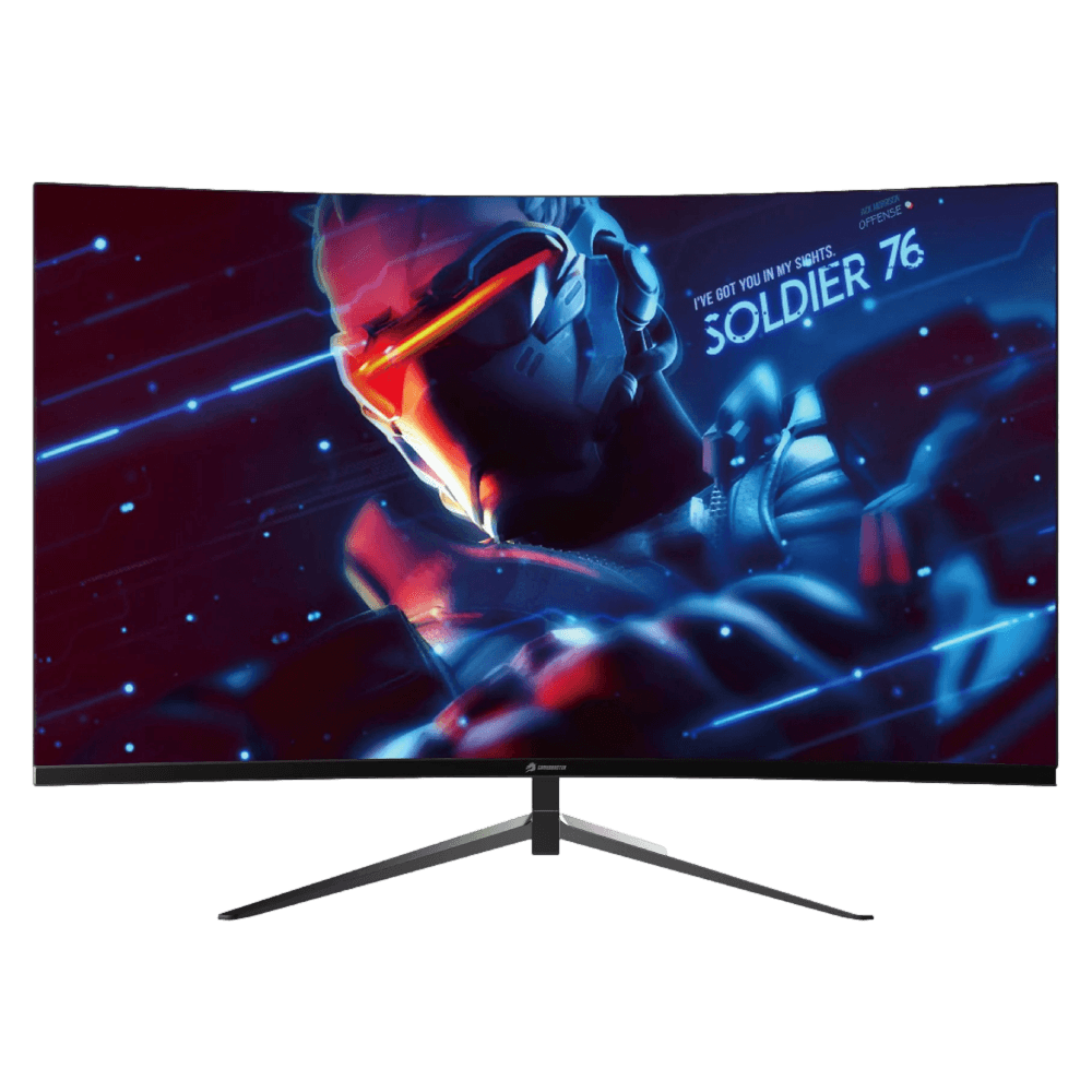 GameBooster GB-2420CF 23.8'' 200Hz 1ms FreeSync G-Sync HDMI DP FHD VA Curved Gaming Monitör | ITOPYA