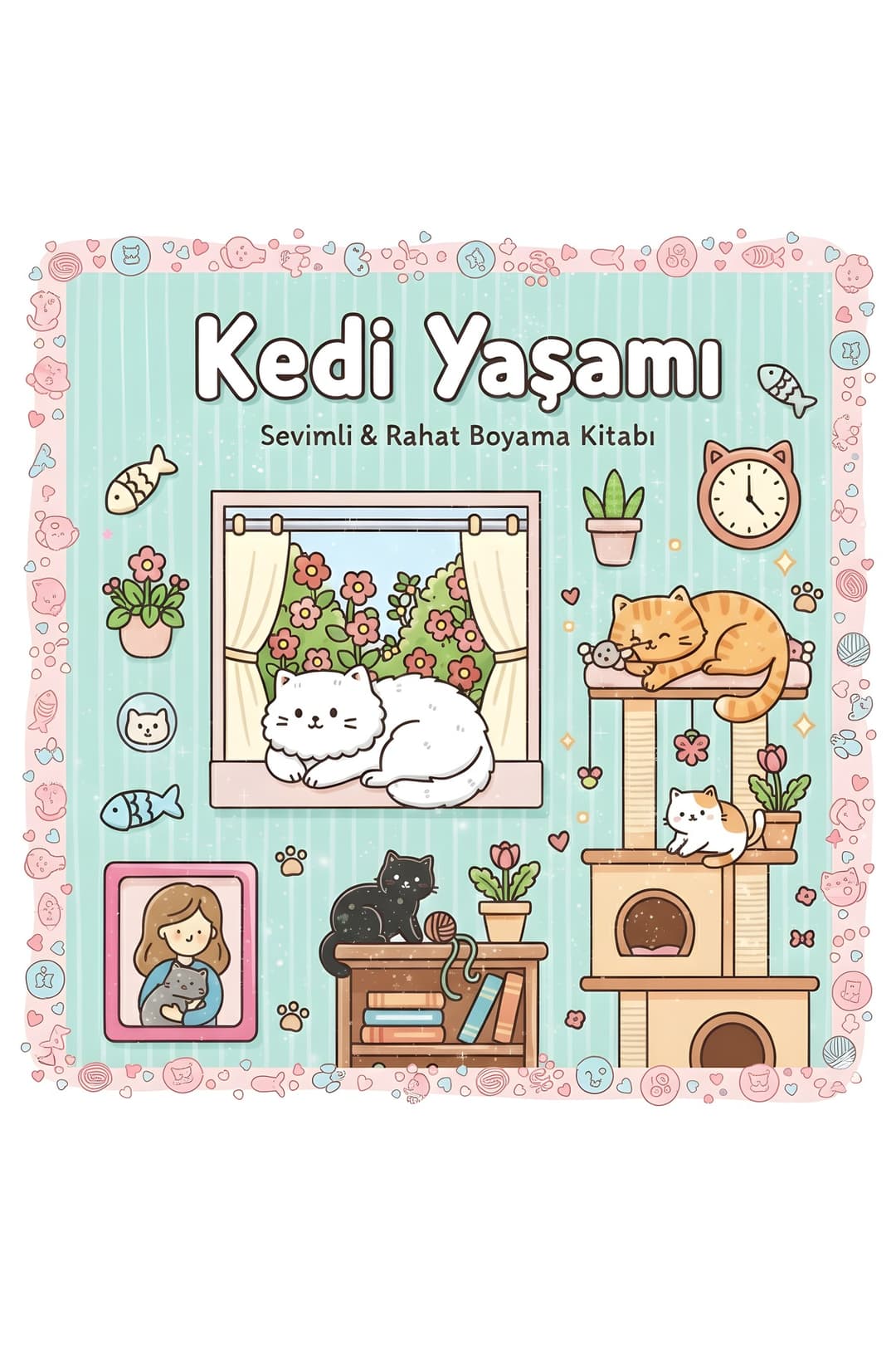M&H Coloring Kedi Yaşamı