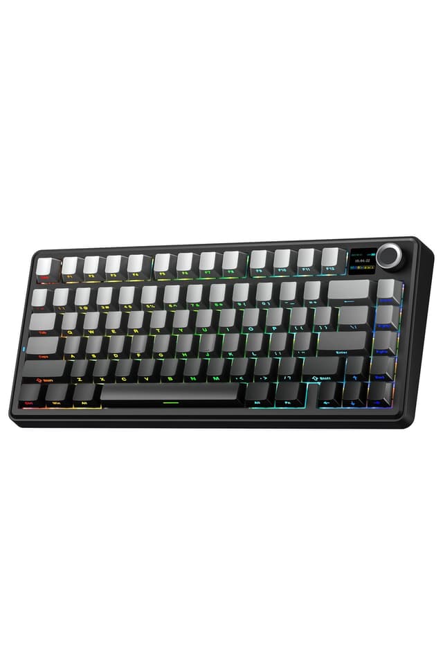 Aula F75 Max Mekanik RGB TKL Reaper Switch Kablosuz Makrolu Hot Swap Klavye Gri - Fiyatı, Yorumları