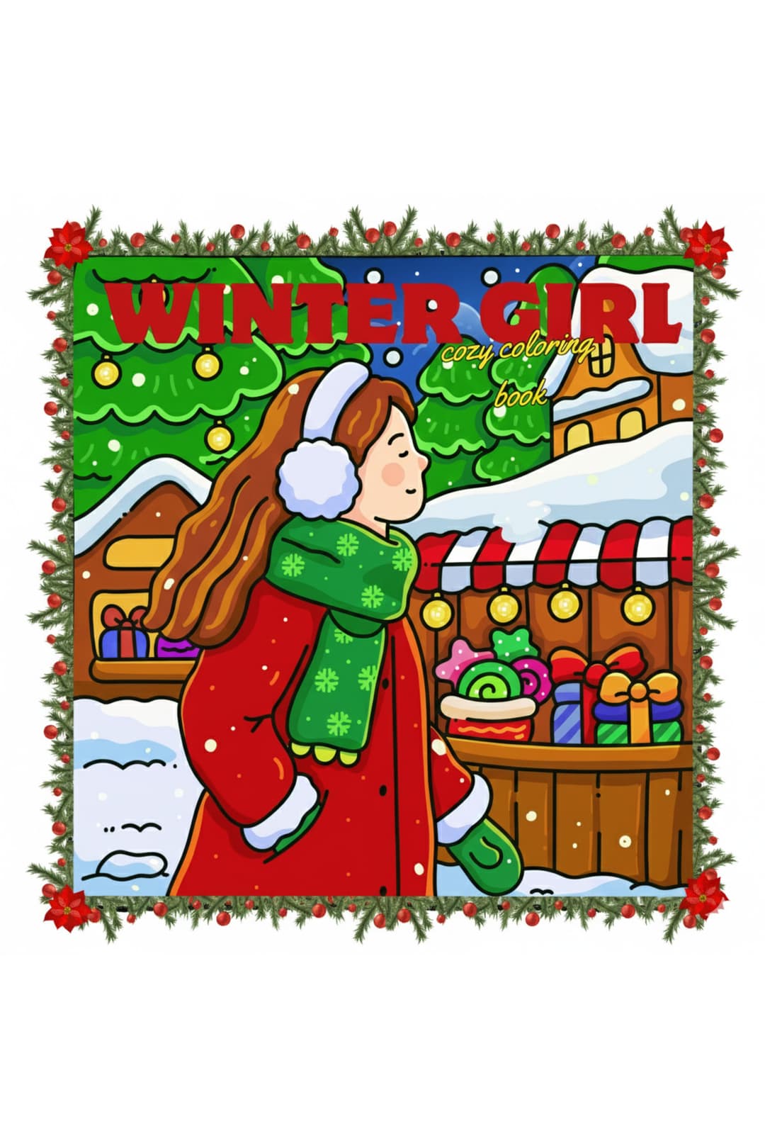 M&H Coloring Winter Girl