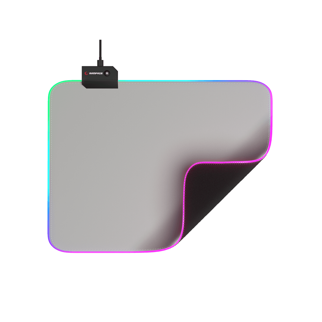 Pulsar M Gri 252x328 mm RGB Ledli Mouse Pad