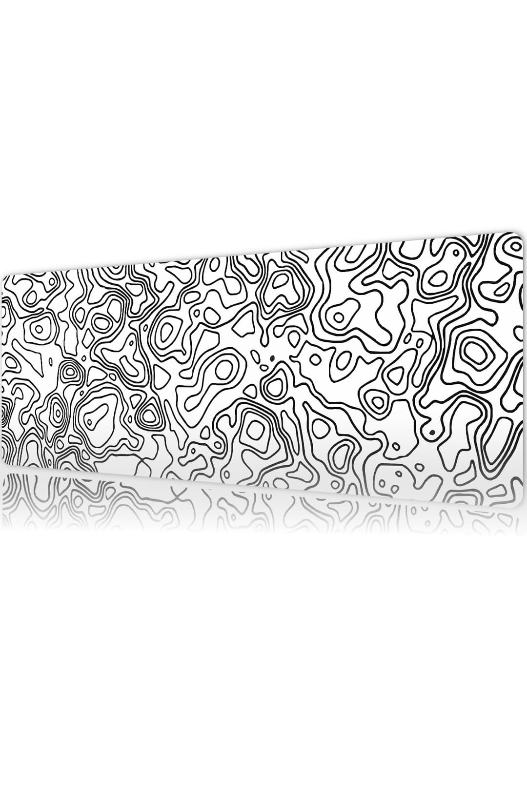 urzuva Monochrome Lines Gaming Oyuncu XL Mouse Pad Kaydırmaz Dikişli Mousepad 80x30 cm - Fiyatı, Yorumları
