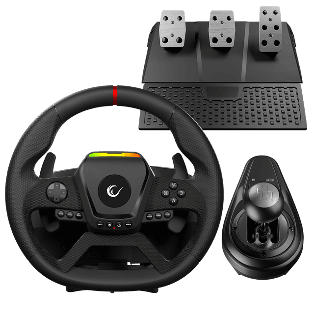 PACE V987 - Force Feedback 3 Pedallı - El Vitesli Pc Uyumlu Gaming Oyuncu Direksiyonu