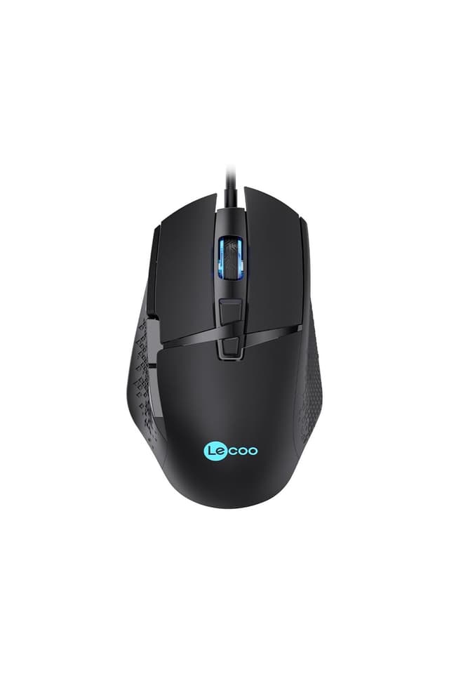 Lecoo MG1101 Kablolu RGB LED Aydınlatmalı 6400DPI 8 Tuşlu Gaming Optik Mouse Siyah - Fiyatı, Yorumları