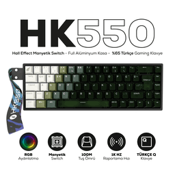 HK550 Manyetik Klavye