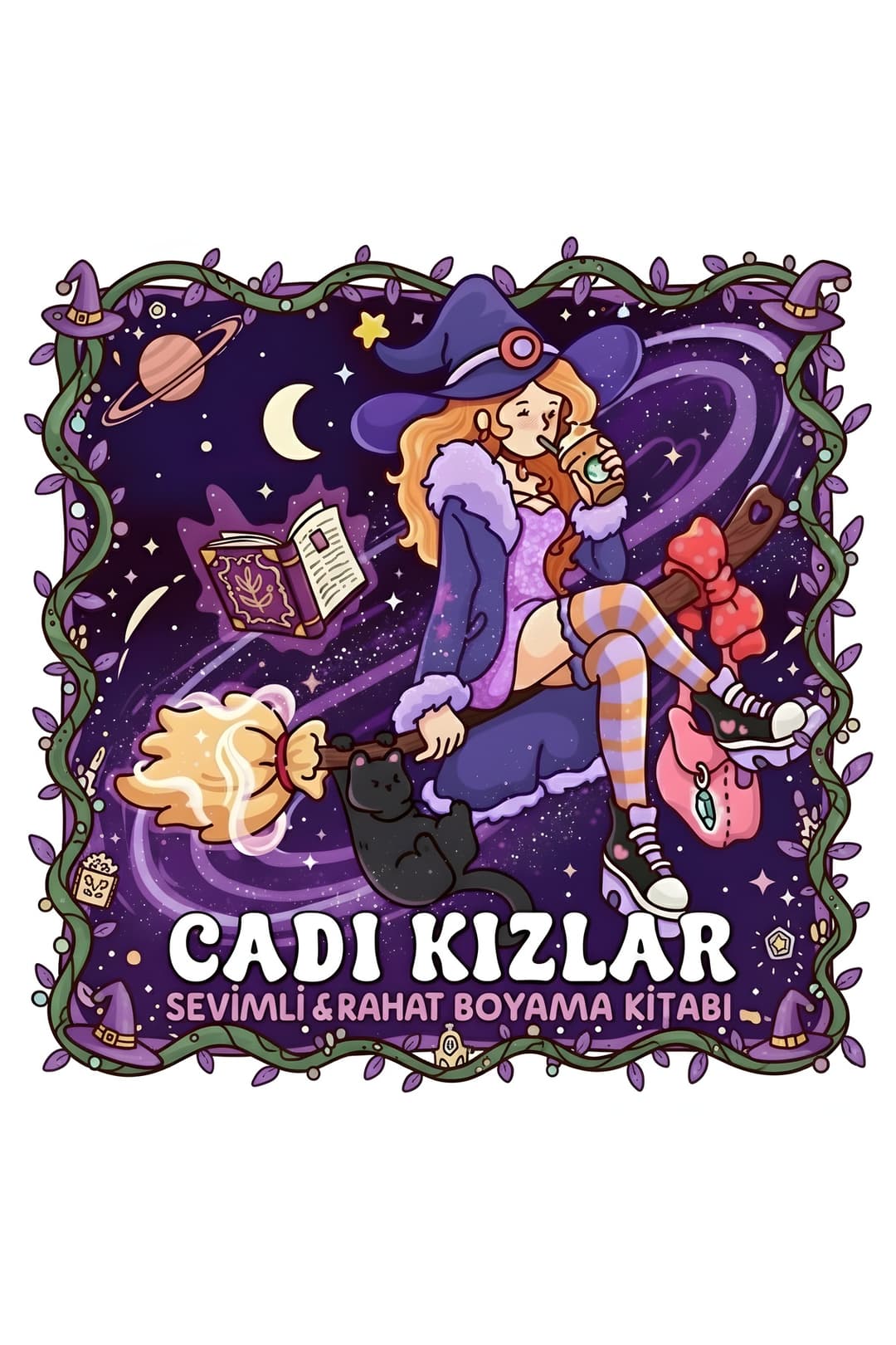 M&H Coloring Cadı Kızlar