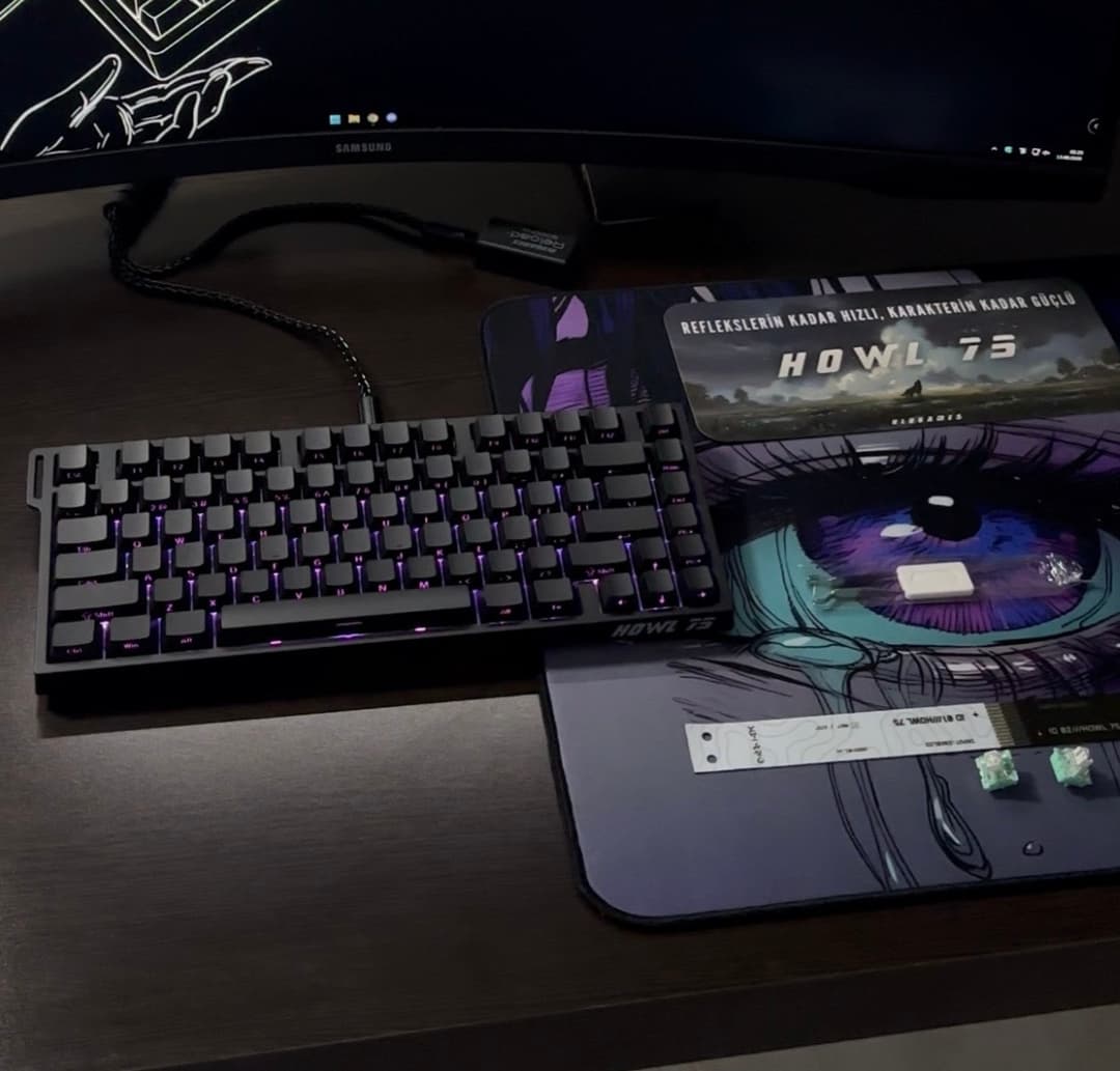 Ulugames Howl 75 Manyetik Switch Klavye