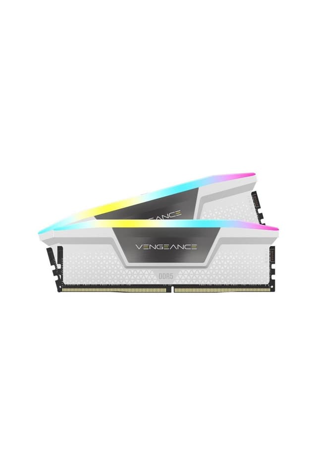 Corsair CORSAIR Vengeance 32GB (2x16GB) 6000MT/s CL36 DDR5 AMD/INTEL Uyumlu Beyaz RGB Ram-CMH32GX5M2E6000Z36 - Fiyatı, Yorumları